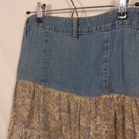COPY - Rue 21 Hippie Spinner Skirt Earth Tones - Picture 3 of 7